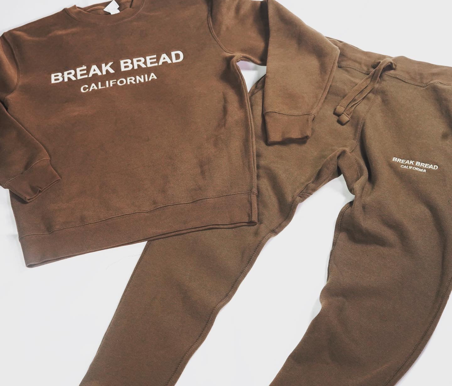 “Break Bread California” Crewneck Stacked Set