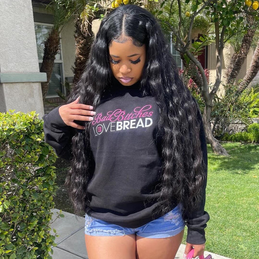 “Bad Bitches Love Bread” Sweater